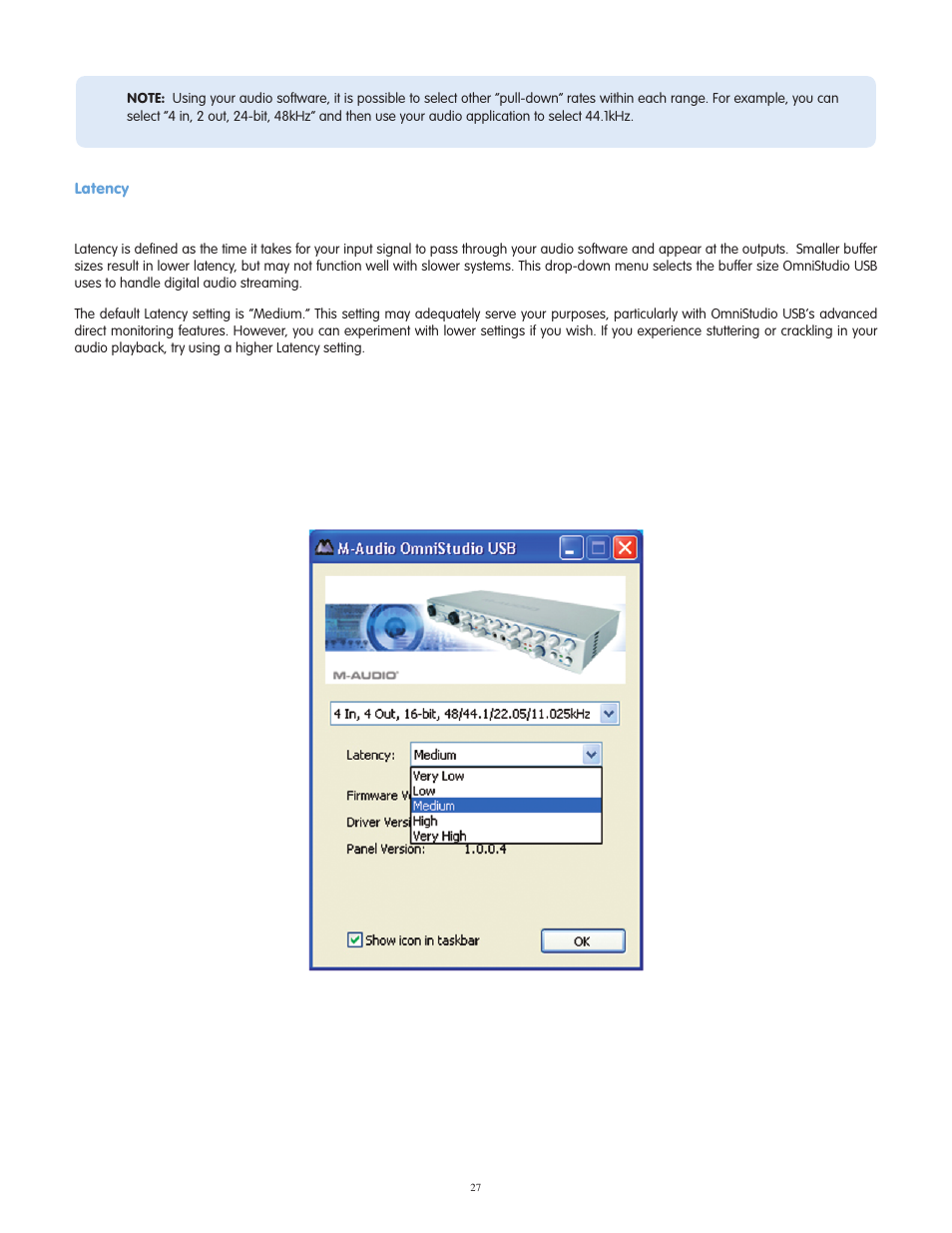 M-AUDIO OmniStudio USB User Manual | Page 28 / 45