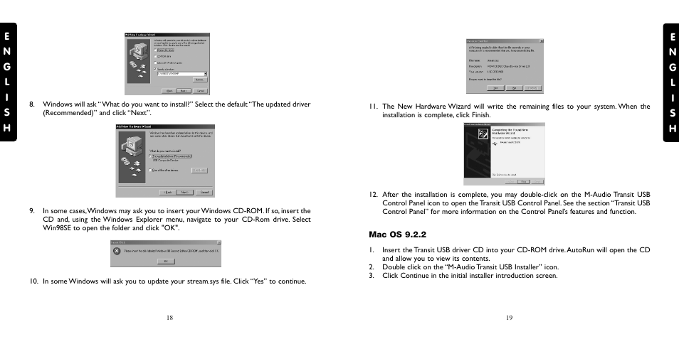 M-AUDIO Transit USB User Manual | Page 10 / 15