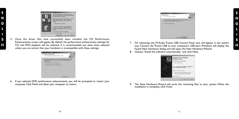 Windows 2000 | M-AUDIO Transit USB User Manual | Page 6 / 15