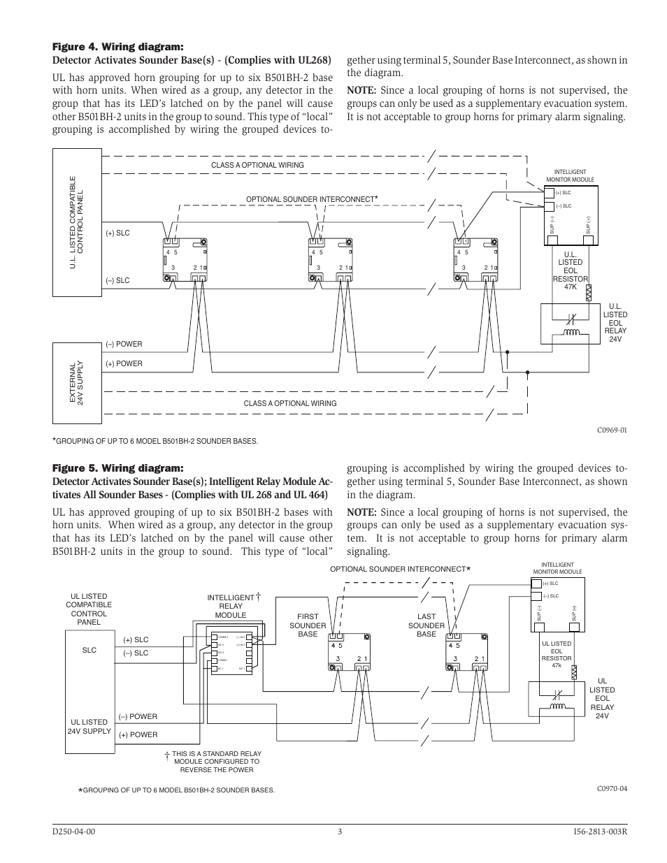 System Sensor B501BH-2 User Manual | Page 3 / 4