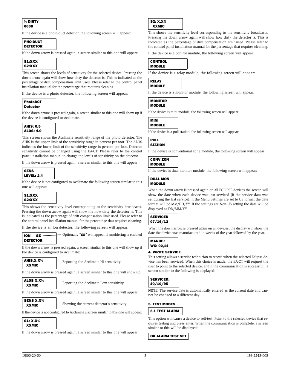 System Sensor EA-CT User Manual | Page 3 / 4