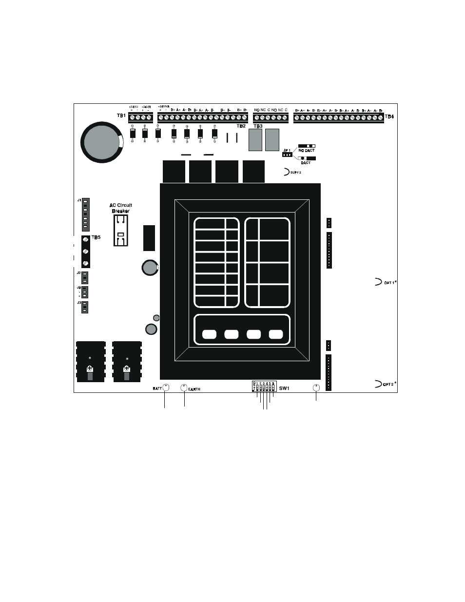 Optional modules, J4 j5 j7 j8, Voltmeter/ammeter 3 installation procedure | System Sensor PDRP-1002 User Manual | Page 21 / 44