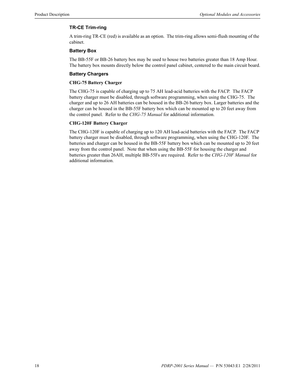 System Sensor PDRP-2001 User Manual | Page 18 / 148