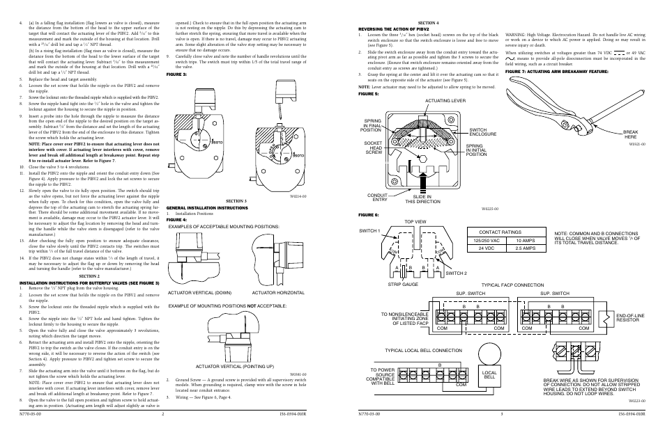 System Sensor PIBV2 User Manual | Page 2 / 2