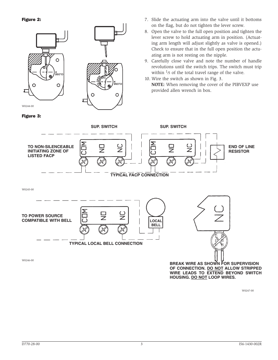 System Sensor PIBVEXP User Manual | Page 3 / 4