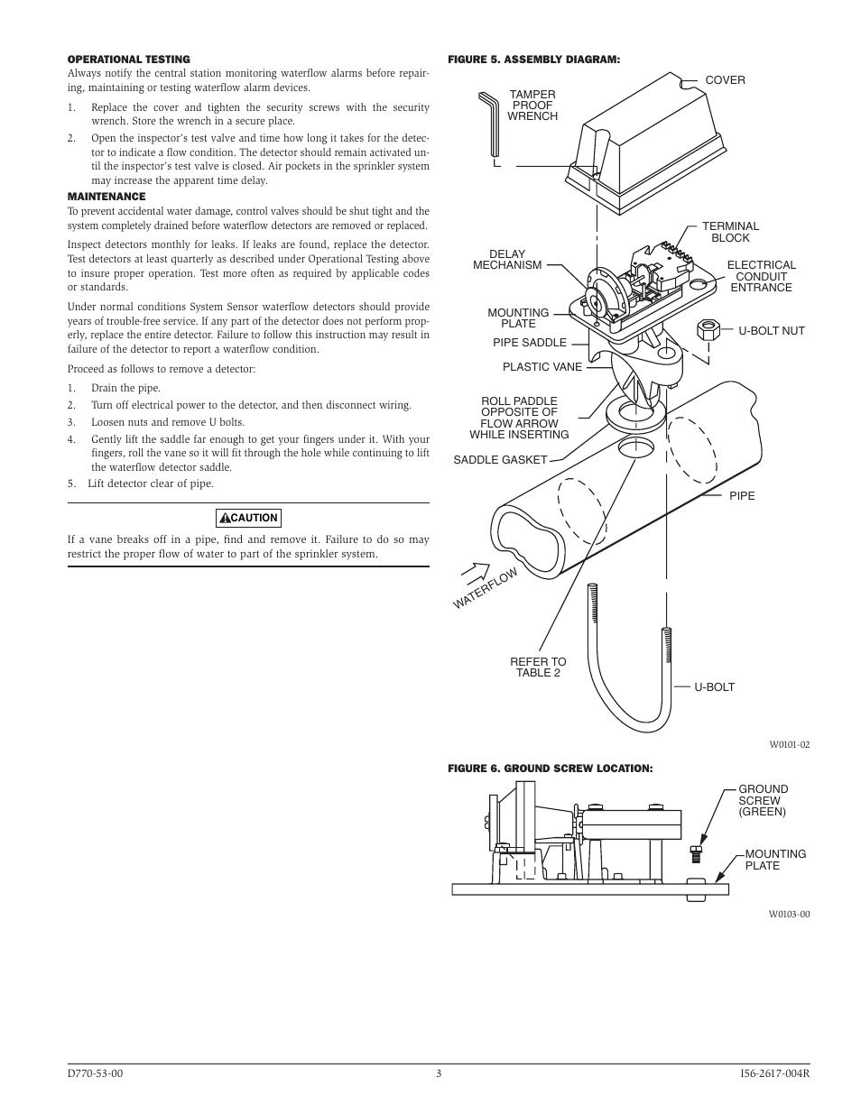 System Sensor WFD European Models User Manual | Page 3 / 4