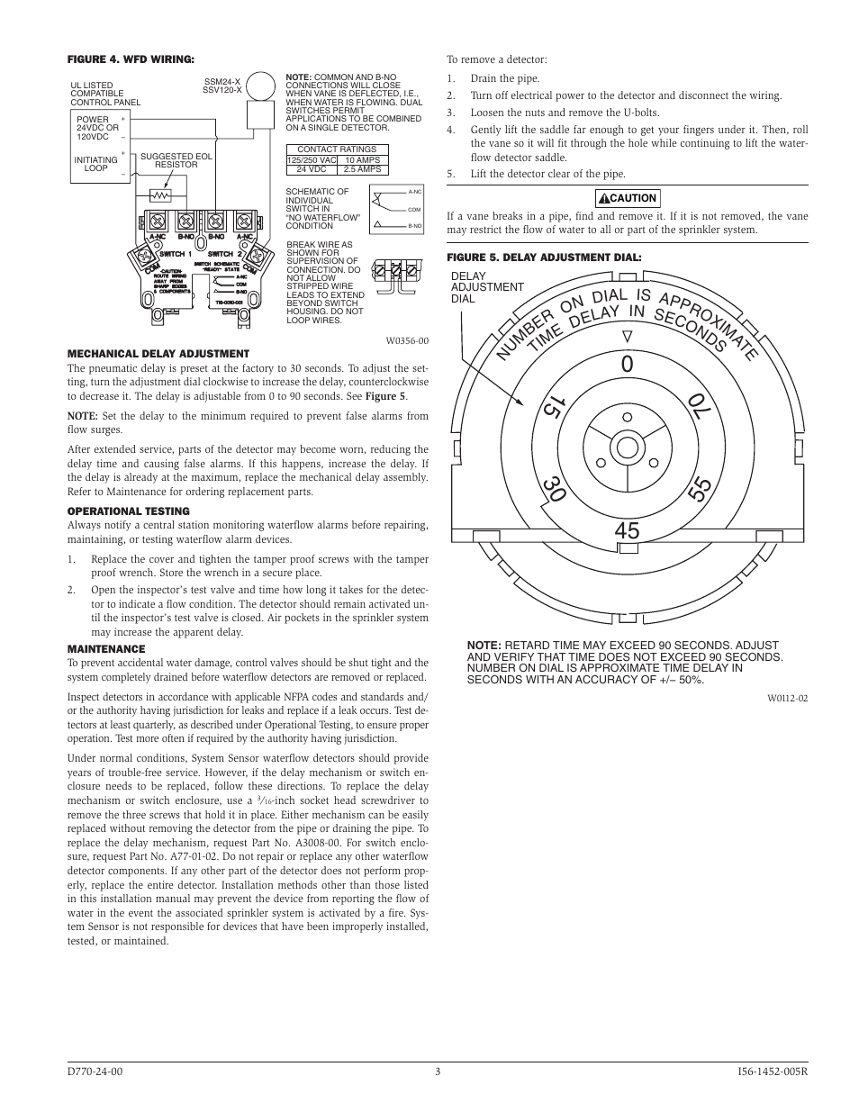 System Sensor WFD Explosion Proof User Manual | Page 3 / 4