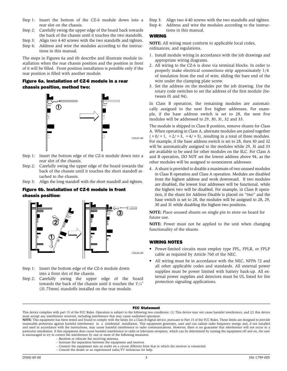 System Sensor CZ-6 User Manual | Page 3 / 6