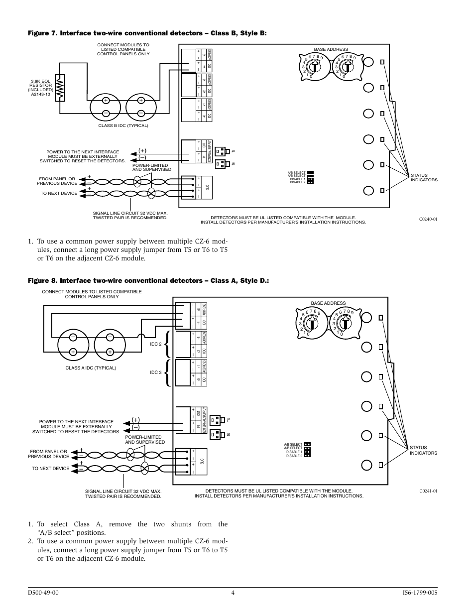 System Sensor CZ-6 User Manual | Page 4 / 6