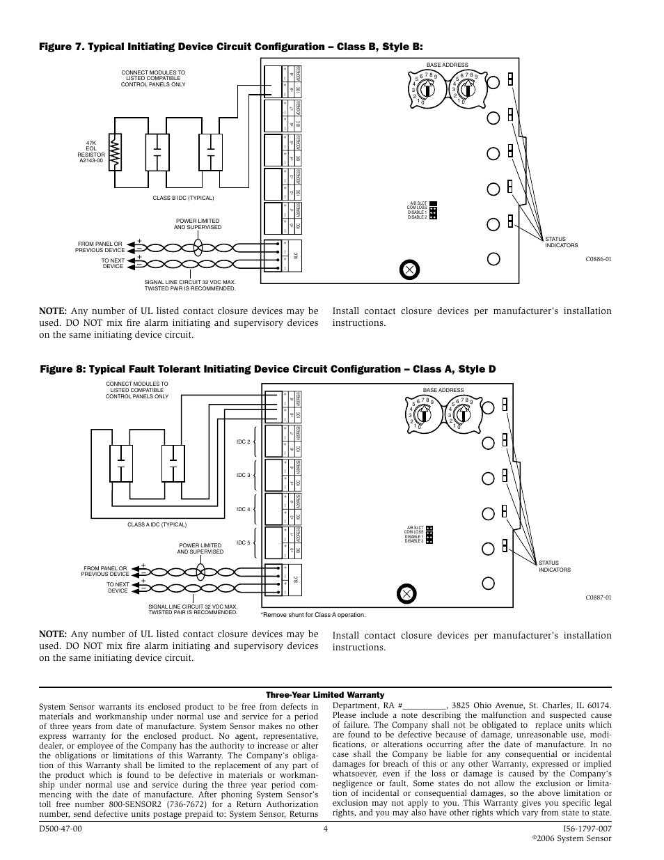 System Sensor IM-10 User Manual | Page 4 / 4