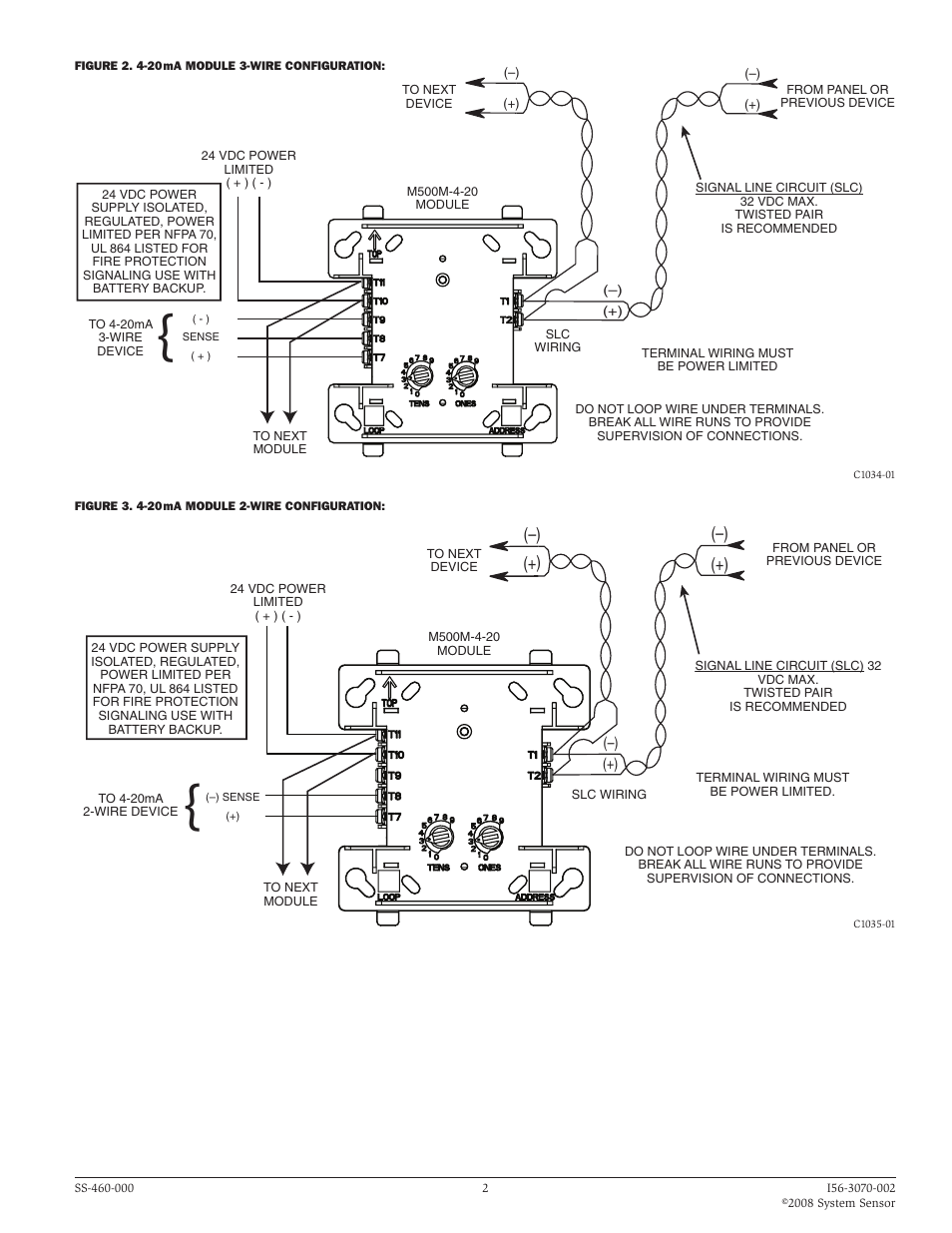 System Sensor M500M-4-20 User Manual | Page 2 / 2