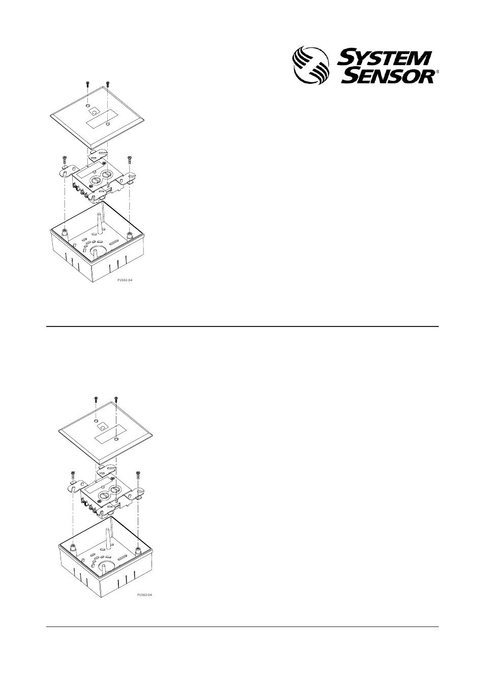 System Sensor SMB500 User Manual | 2 pages