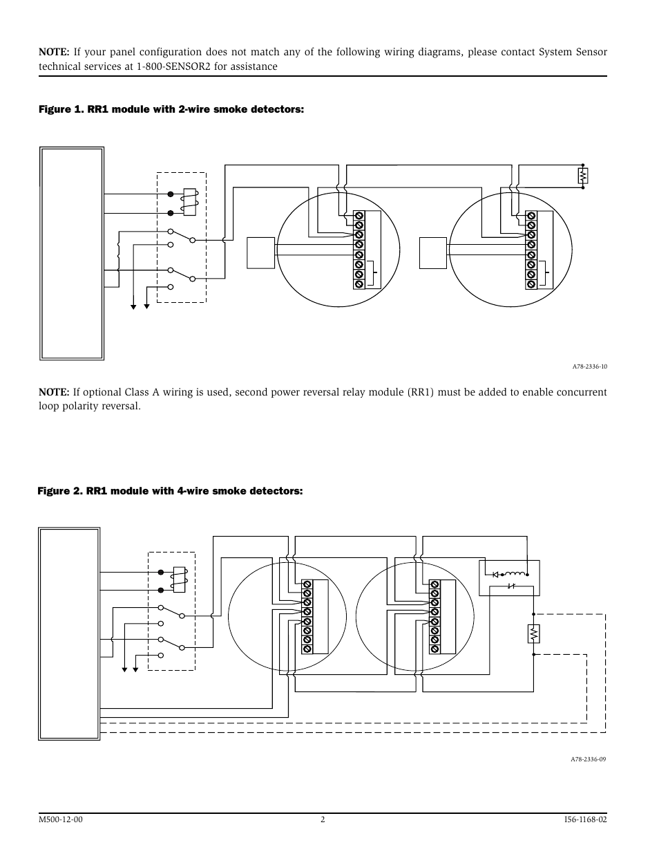 System Sensor RR1 User Manual | Page 2 / 4