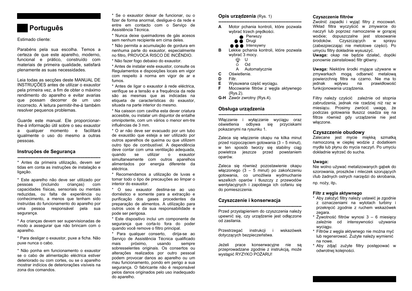 Português | Teka CNL1-2002 User Manual | Page 18 / 32