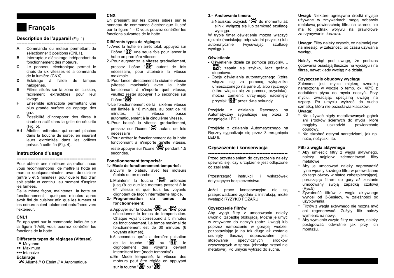 Ançais | Teka CNL1-3000 STAINLESS HP User Manual | Page 18 / 38