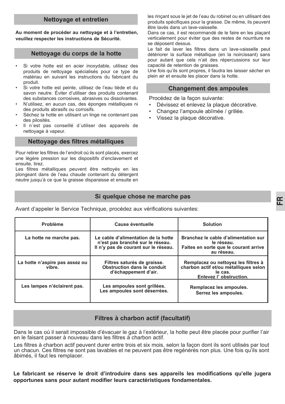 Si quelque chose ne marche pas | Teka DEP-60 EHP STAINLESS User Manual | Page 11 / 36