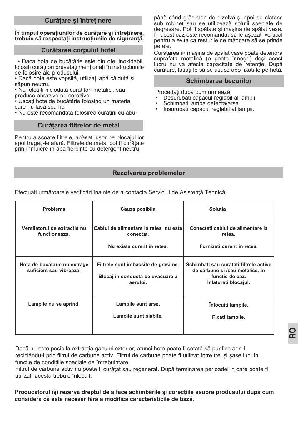 Teka DEP-60 EHP STAINLESS User Manual | Page 31 / 36