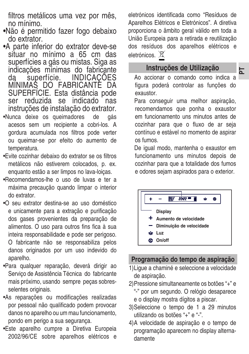 Teka DPS 90 STAINLESS STEEL User Manual | Page 19 / 72