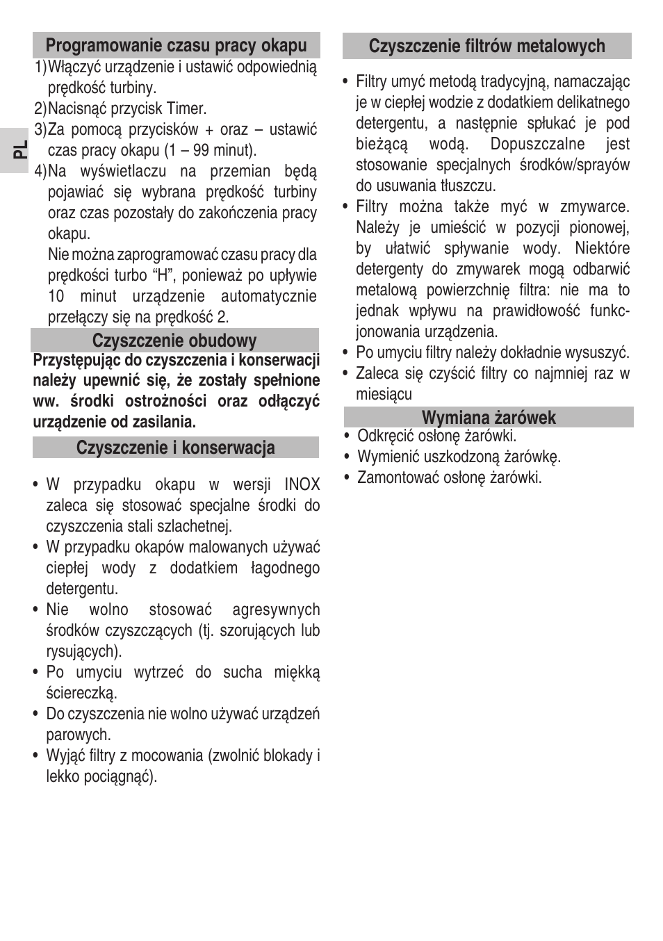 Teka DSB 90 STAINLESS STEEL User Manual | Page 32 / 68