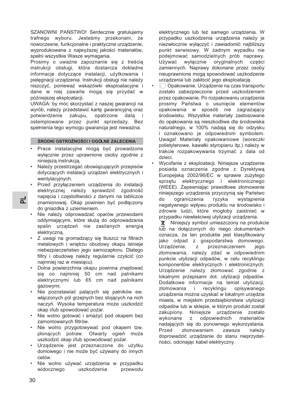 Teka DG2 ISLA User Manual | Page 30 / 64