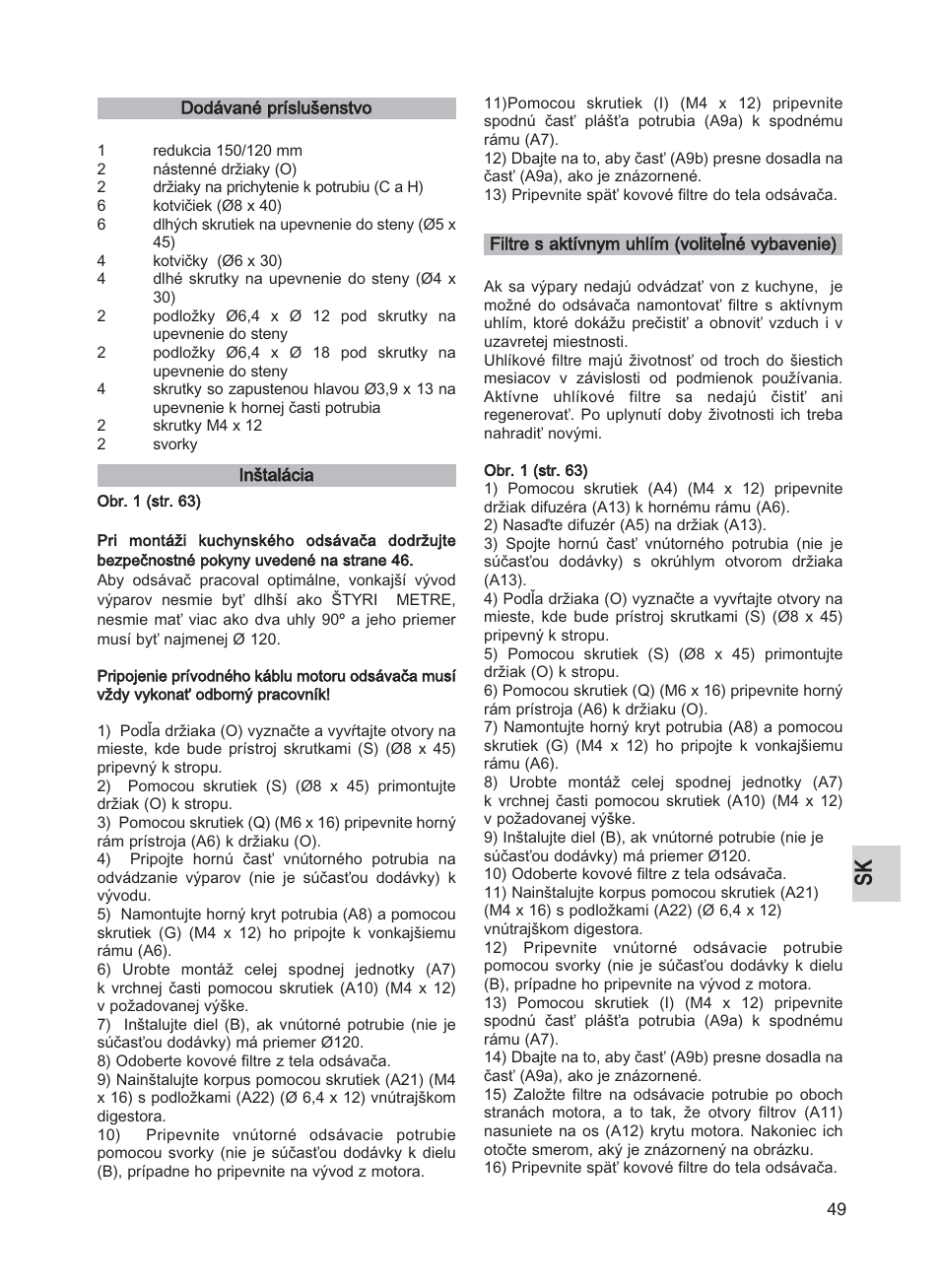 Teka DG2 ISLA User Manual | Page 49 / 64