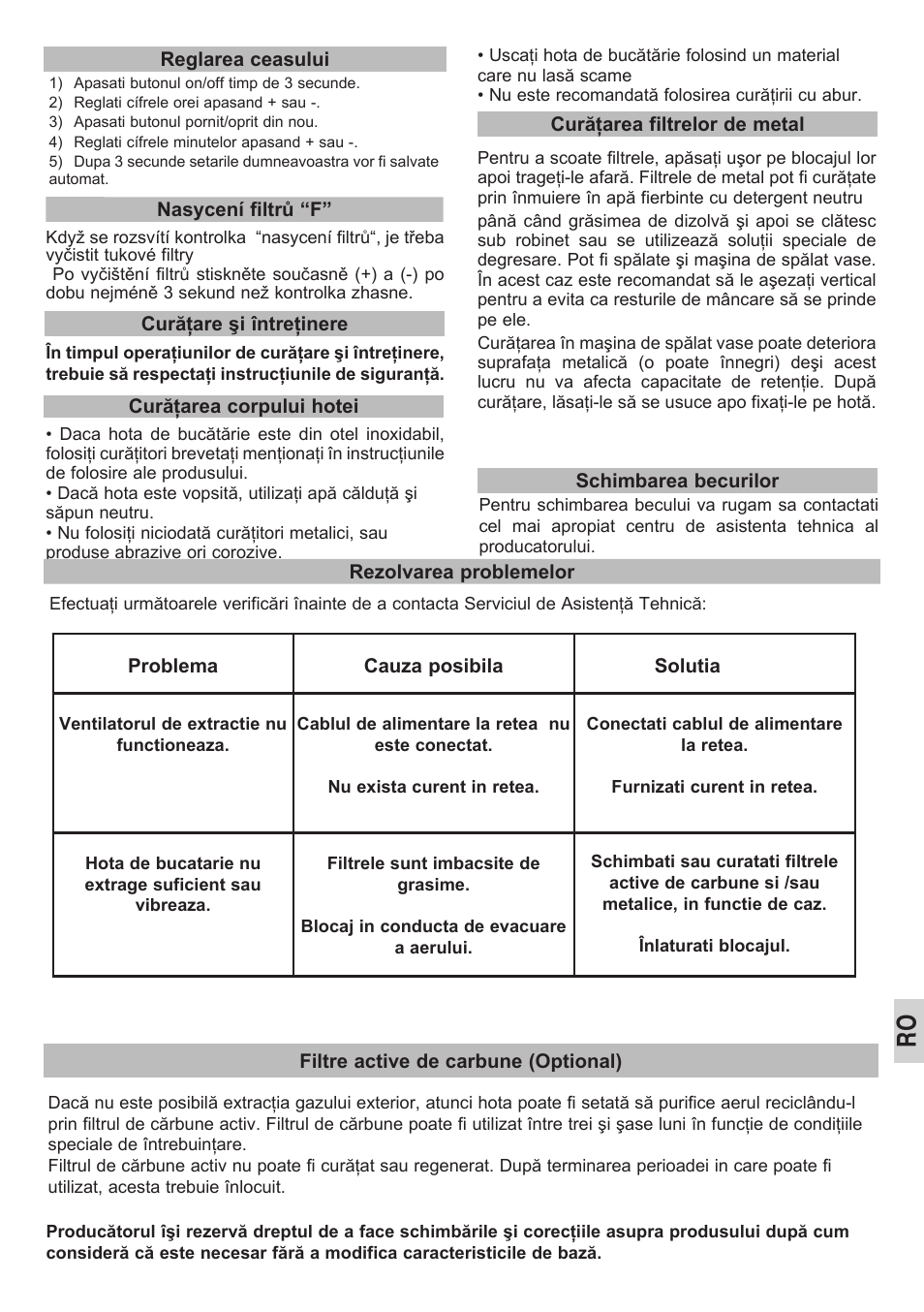 Teka DVL 90 User Manual | Page 33 / 40