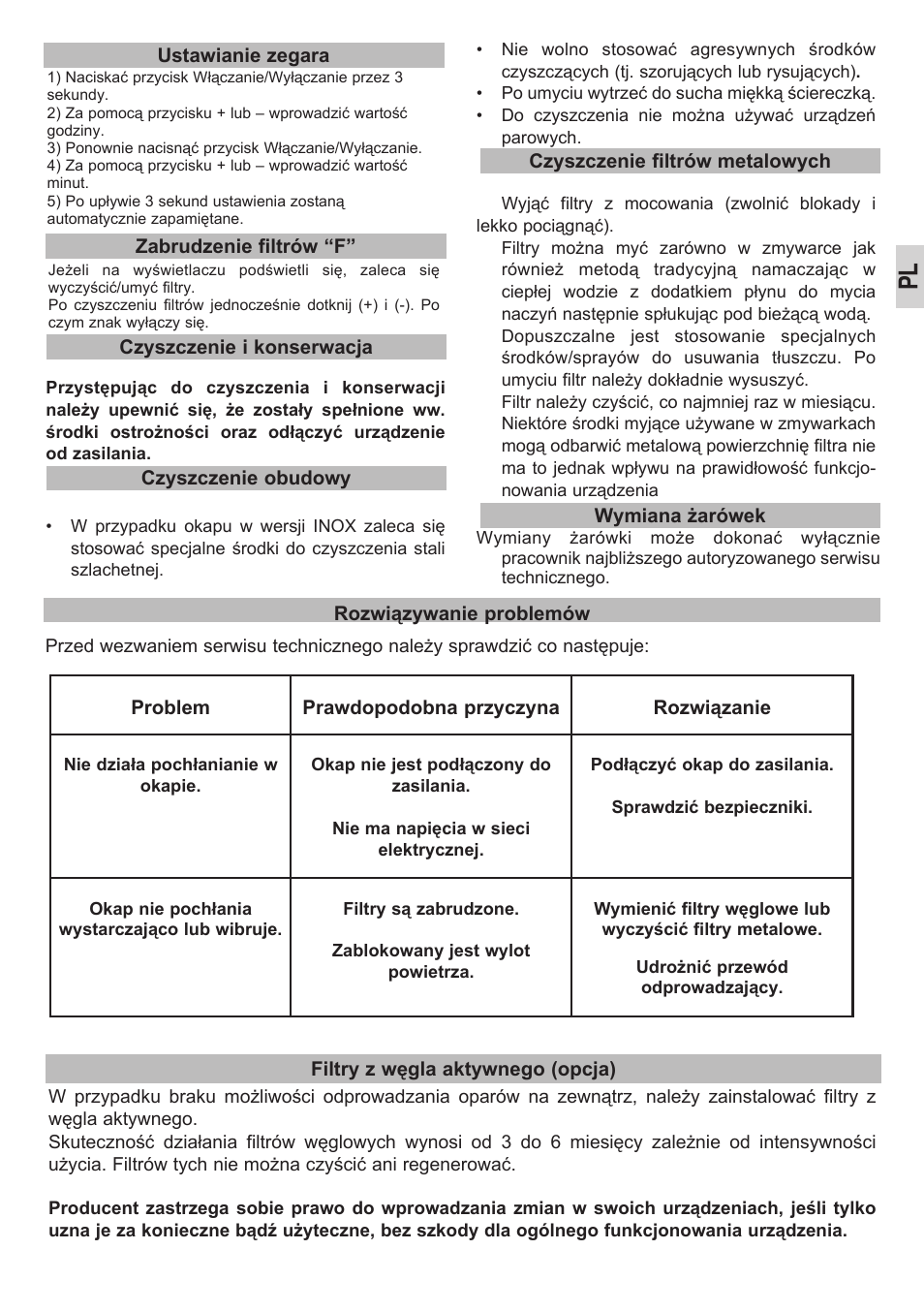 Teka DPL 90 STAINLESS STEEL User Manual | Page 21 / 40