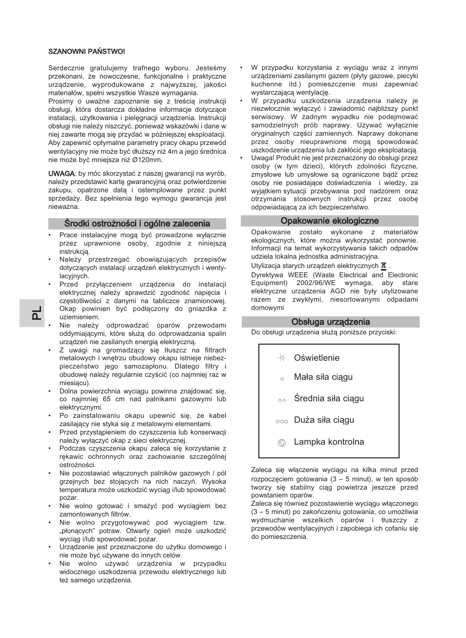Teka DJE 90_60 User Manual | Page 18 / 36