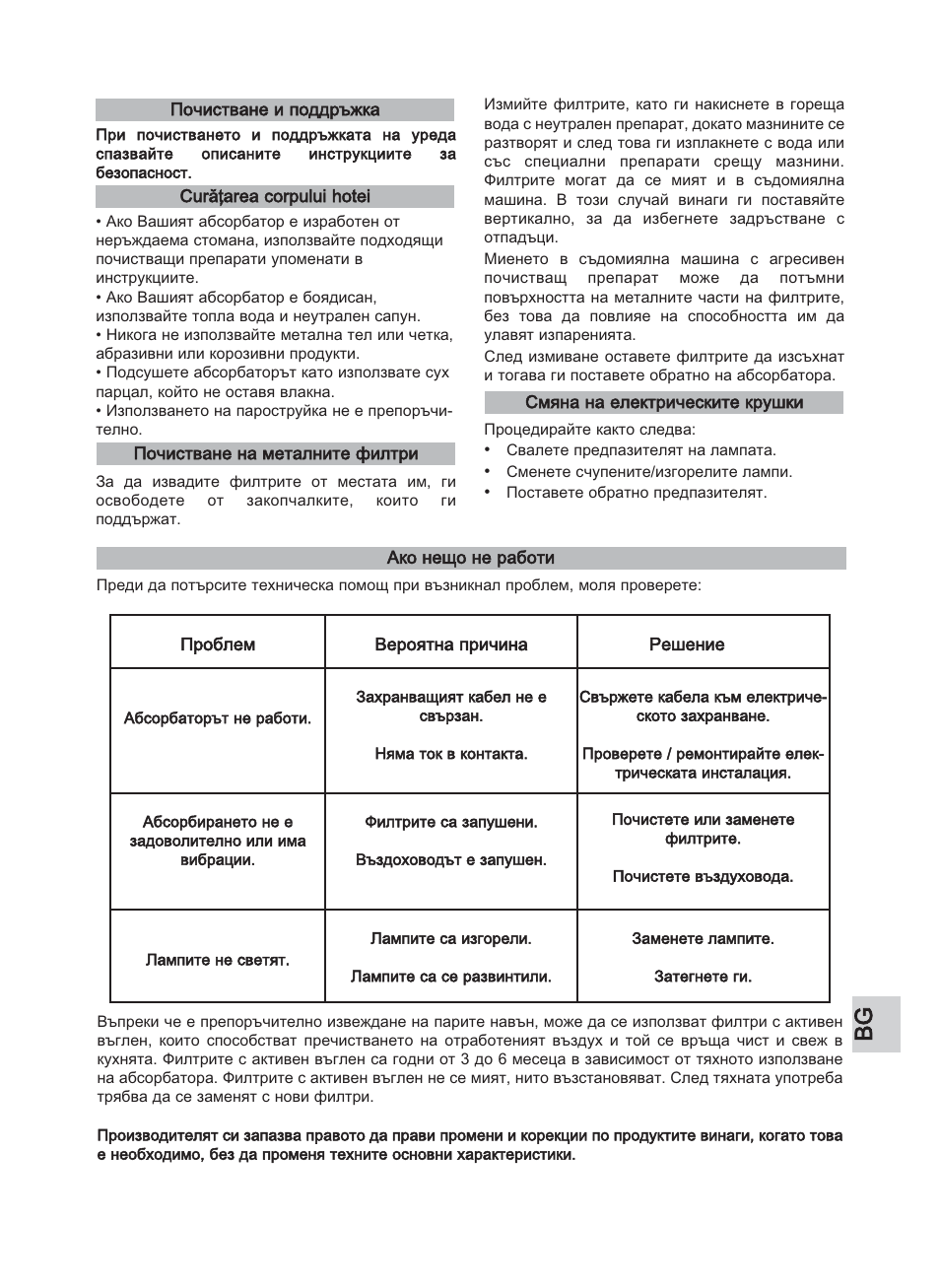 Teka DJE 90_60 User Manual | Page 33 / 36