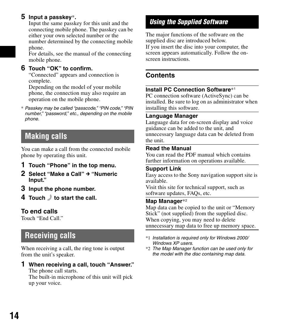 Sony NV-U83 User Manual | Page 14 / 194