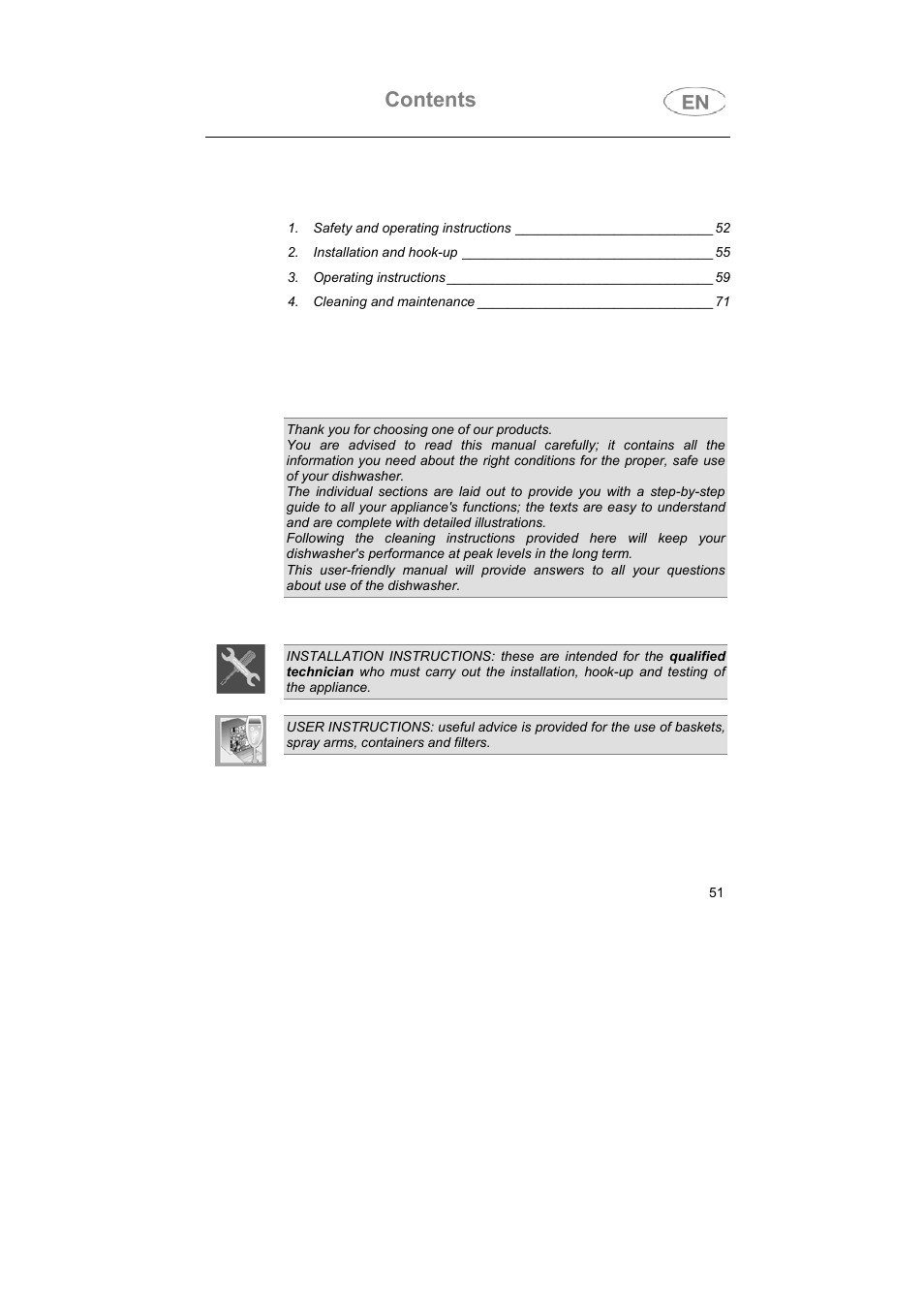 Teka DW7 80 FI User Manual | 24 pages