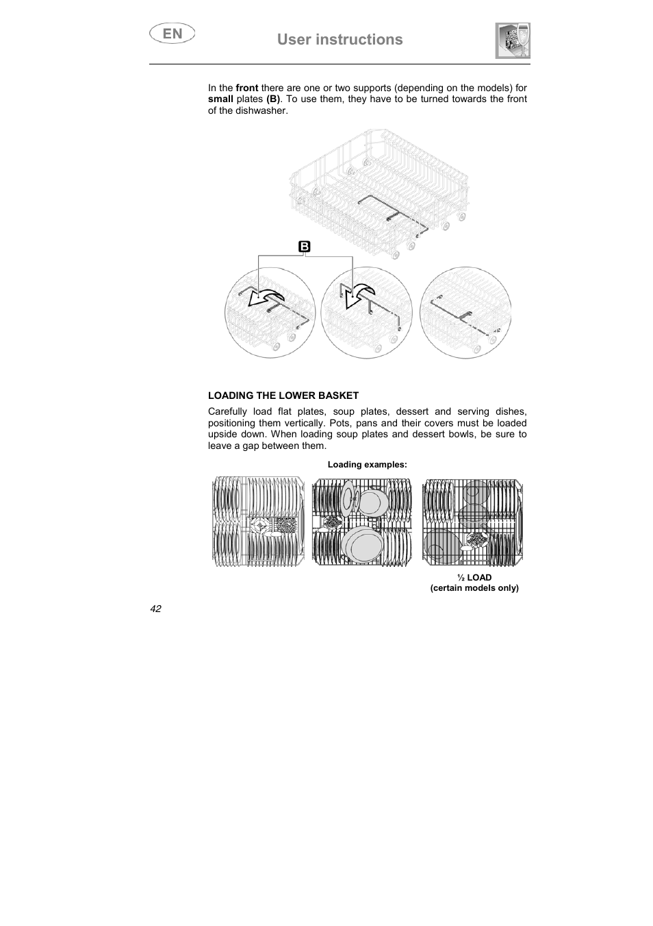 User instructions | Teka DW7 86 FI User Manual | Page 16 / 24