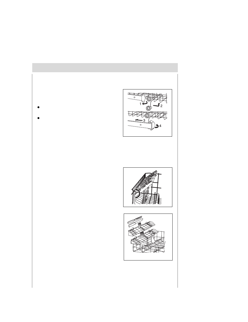 Shelf, Knife rack, How to use the upper rack | Teka LP1 700 User Manual | Page 15 / 84