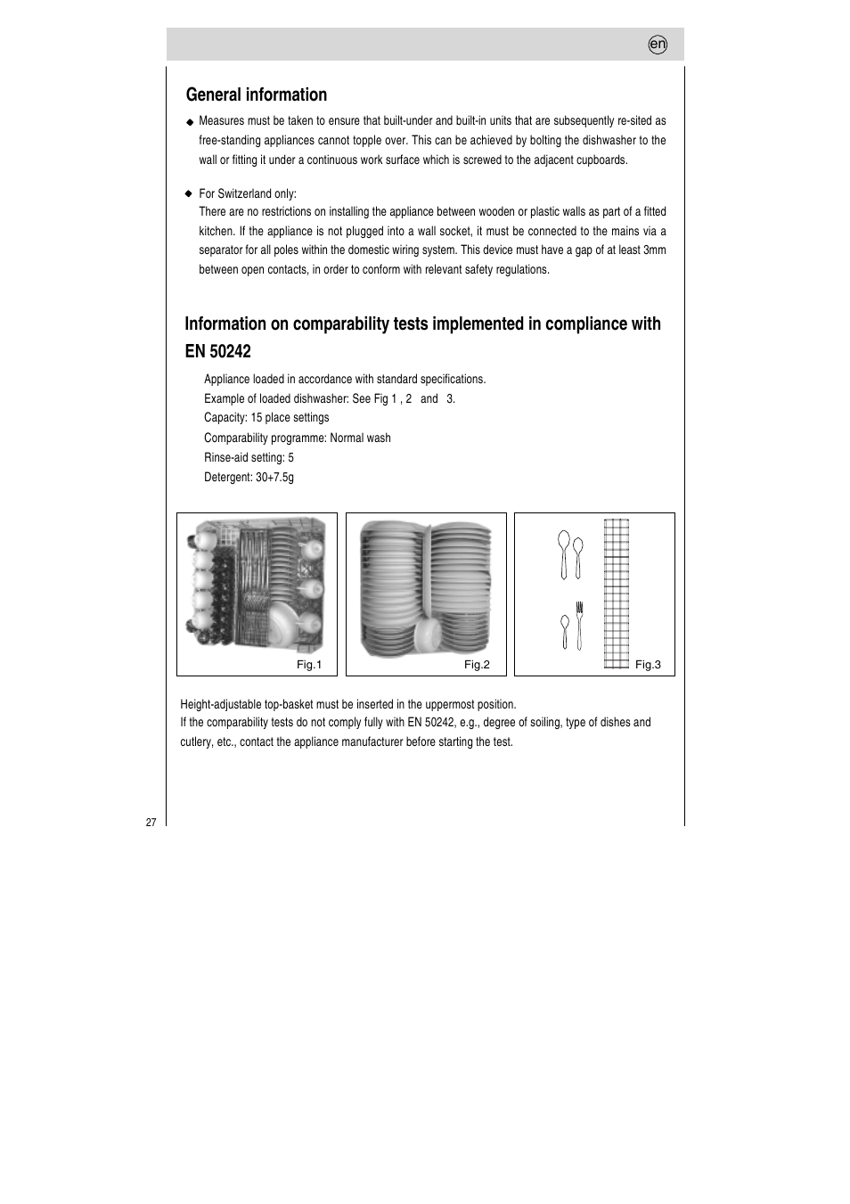 General information | Teka LP7 760 User Manual | Page 28 / 30