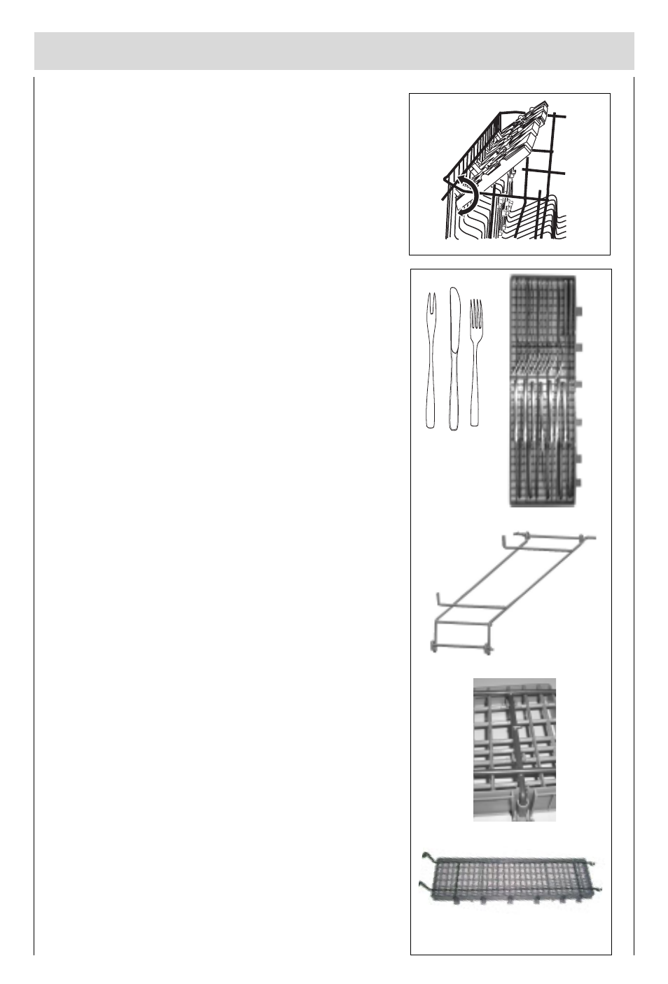 Shelf, Knife rack | Teka LP7 830 User Manual | Page 15 / 33