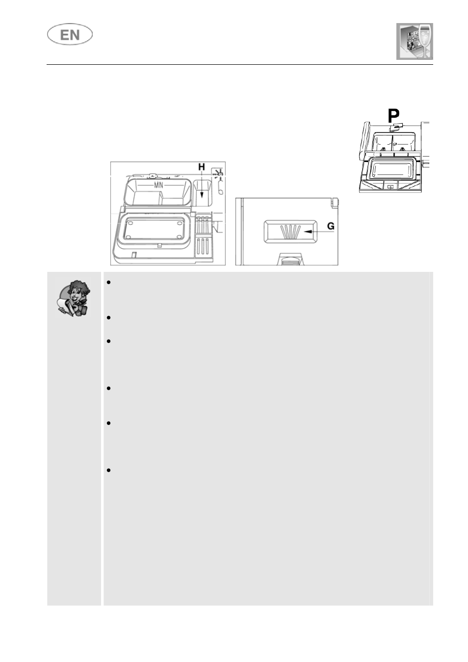 User instructions | Teka DW8 60 SWB User Manual | Page 20 / 34