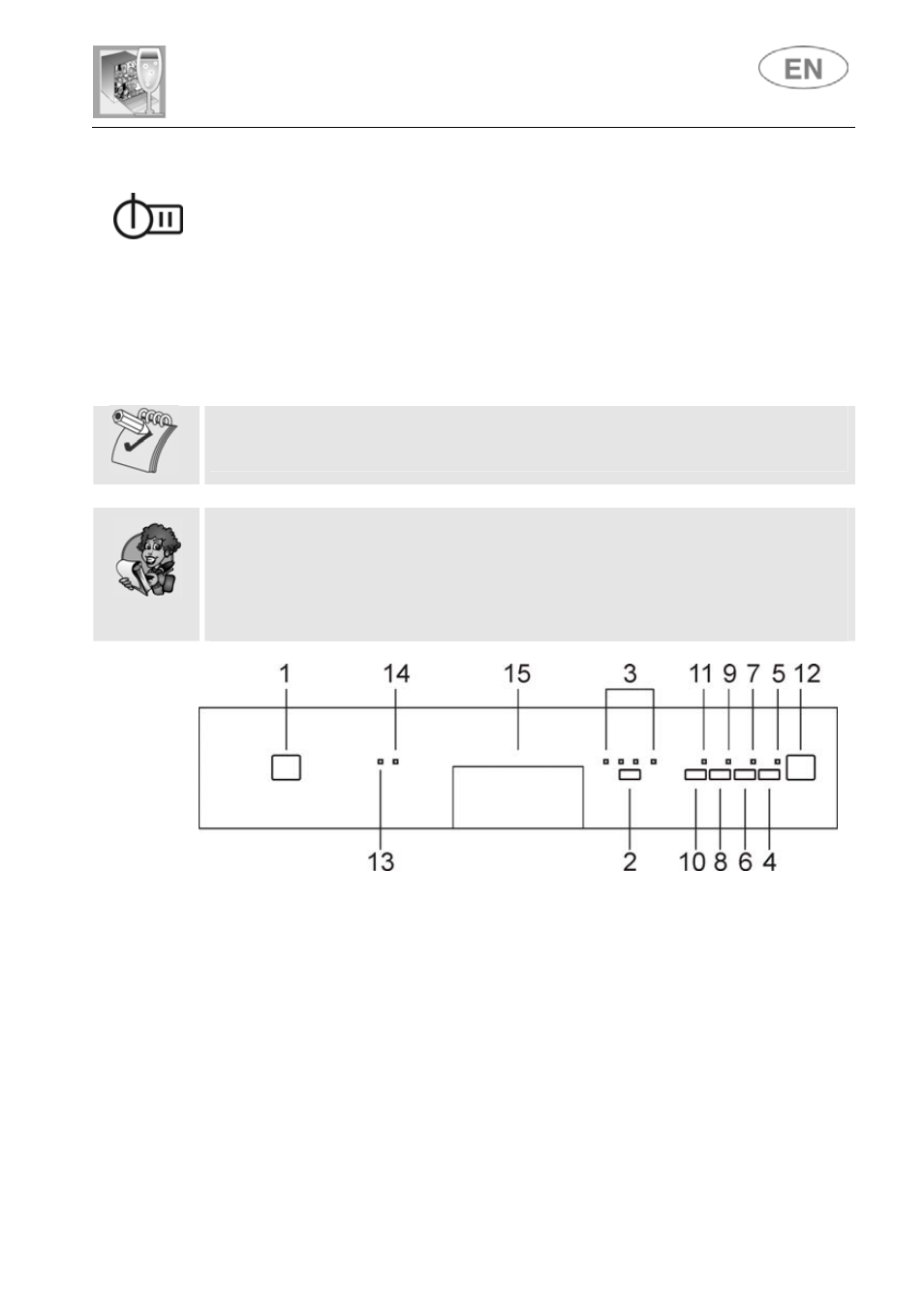 User instructions | Teka DW9 59 S User Manual | Page 15 / 34
