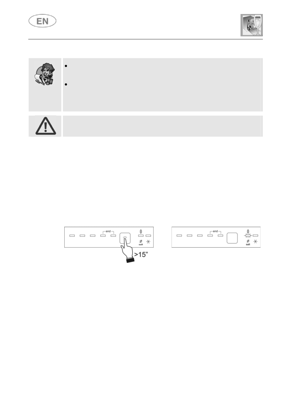 User instructions, Adjusting the water softening system | Teka DW8 59 FI User Manual | Page 16 / 33