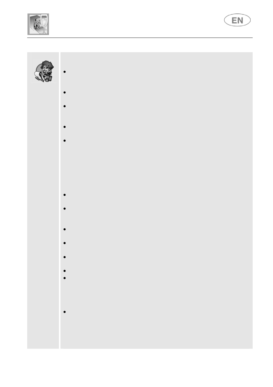 User instructions | Teka DW8 59 FI User Manual | Page 21 / 33