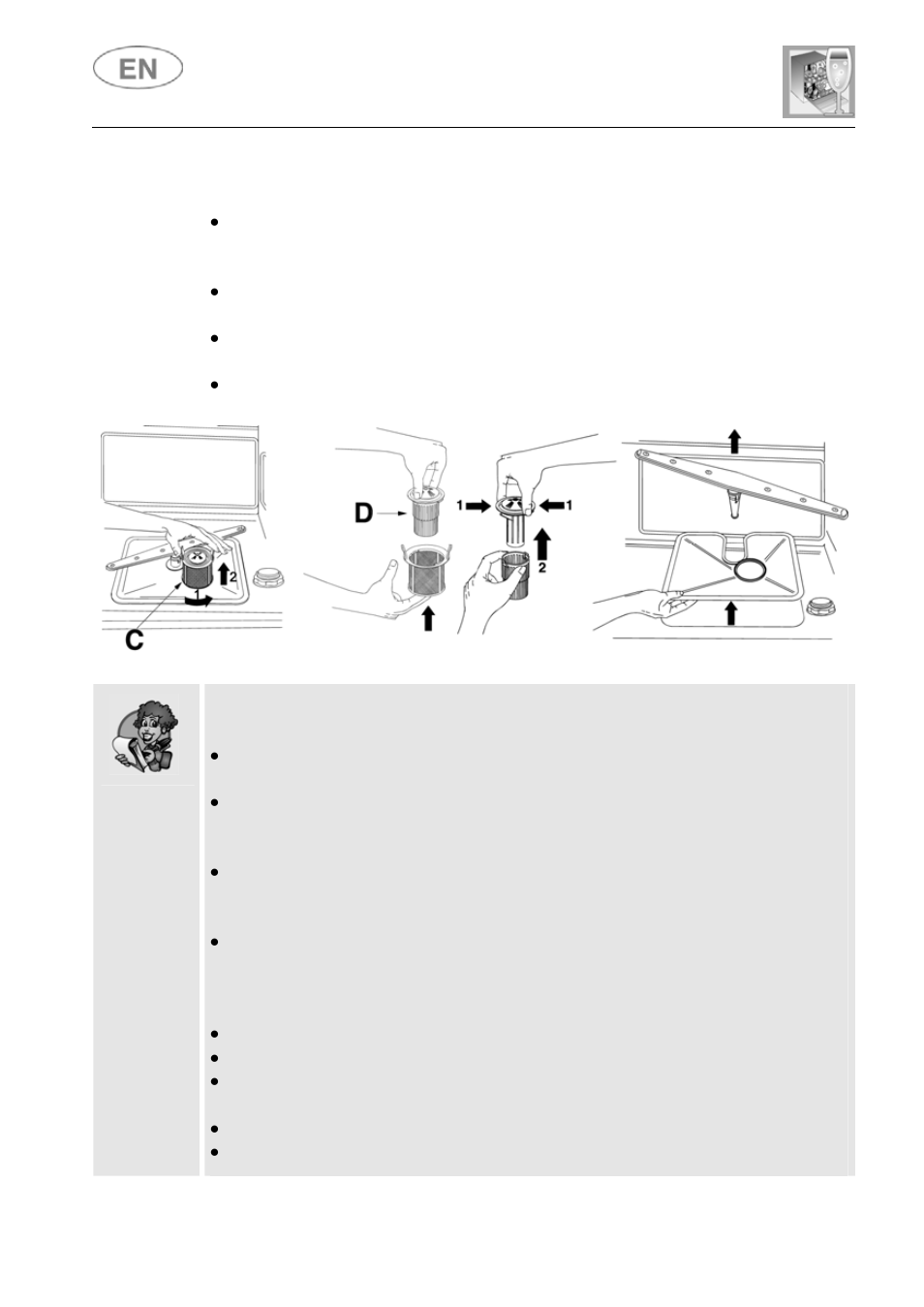 User instructions | Teka DW8 59 FI User Manual | Page 28 / 33