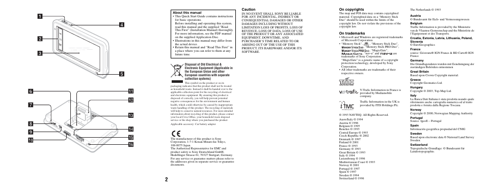 Sony NV-U82B User Manual | Page 2 / 122