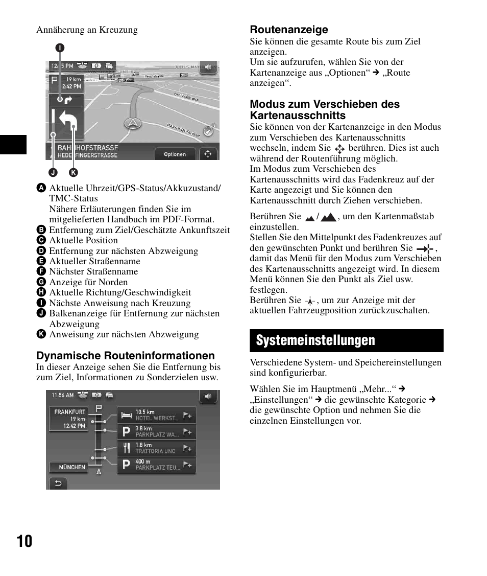 Systemeinstellungen | Sony NV-U82B User Manual | Page 24 / 122