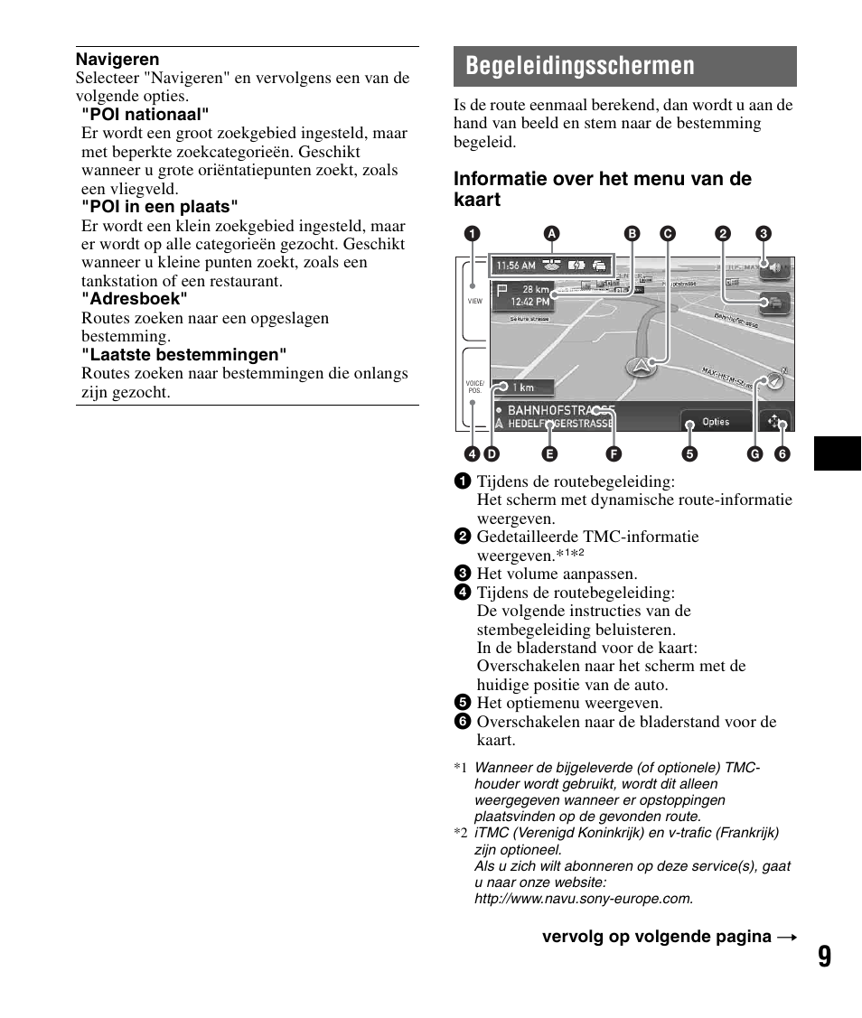 Begeleidingsschermen | Sony NV-U82B User Manual | Page 53 / 122