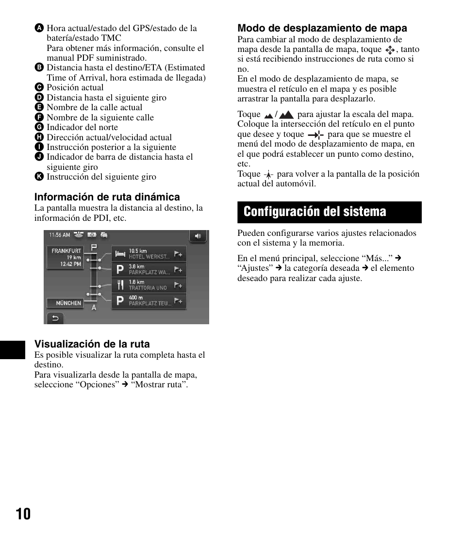 Configuración del sistema | Sony NV-U82B User Manual | Page 84 / 122