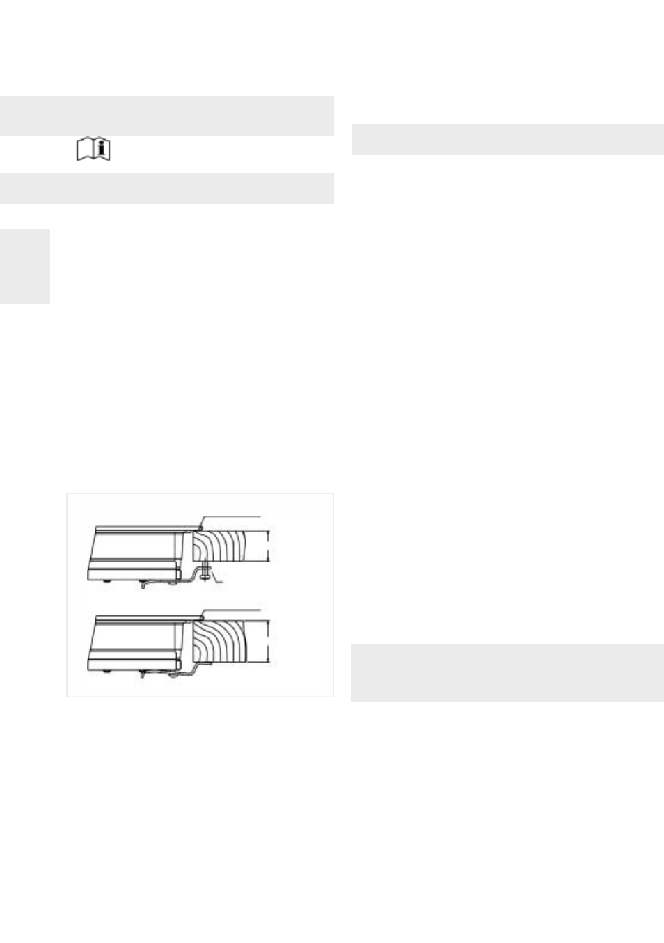 Einbauort für den ofen oder das bedienfeld, Verankerung des kochfelds, Elektrischer anschluss | Teka VTC B ES User Manual | Page 36 / 52