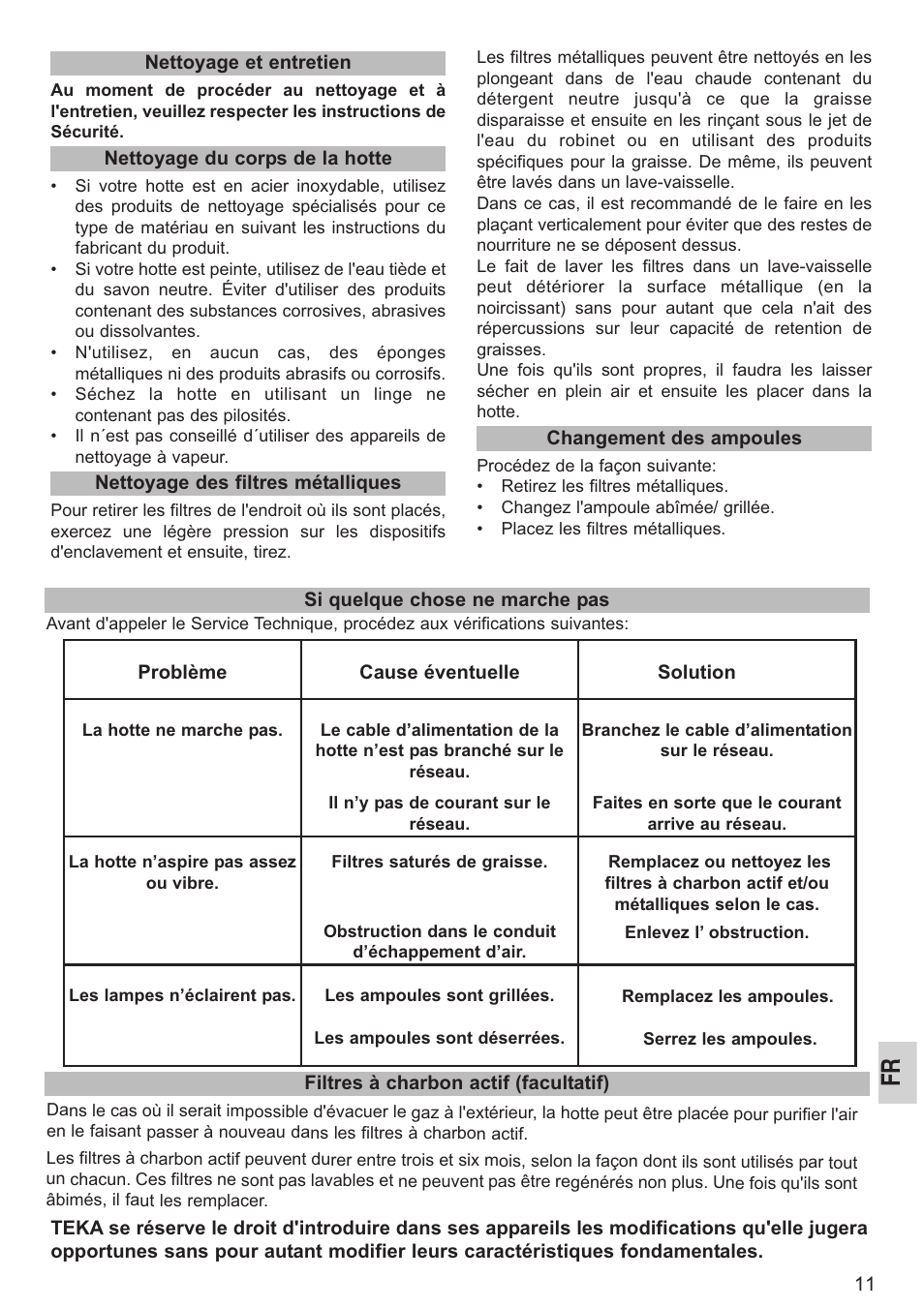 Teka DMR 90 User Manual | Page 11 / 16