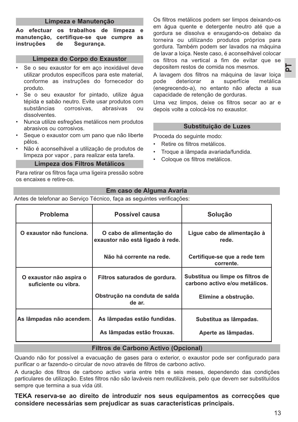 Teka DMR 90 User Manual | Page 13 / 16