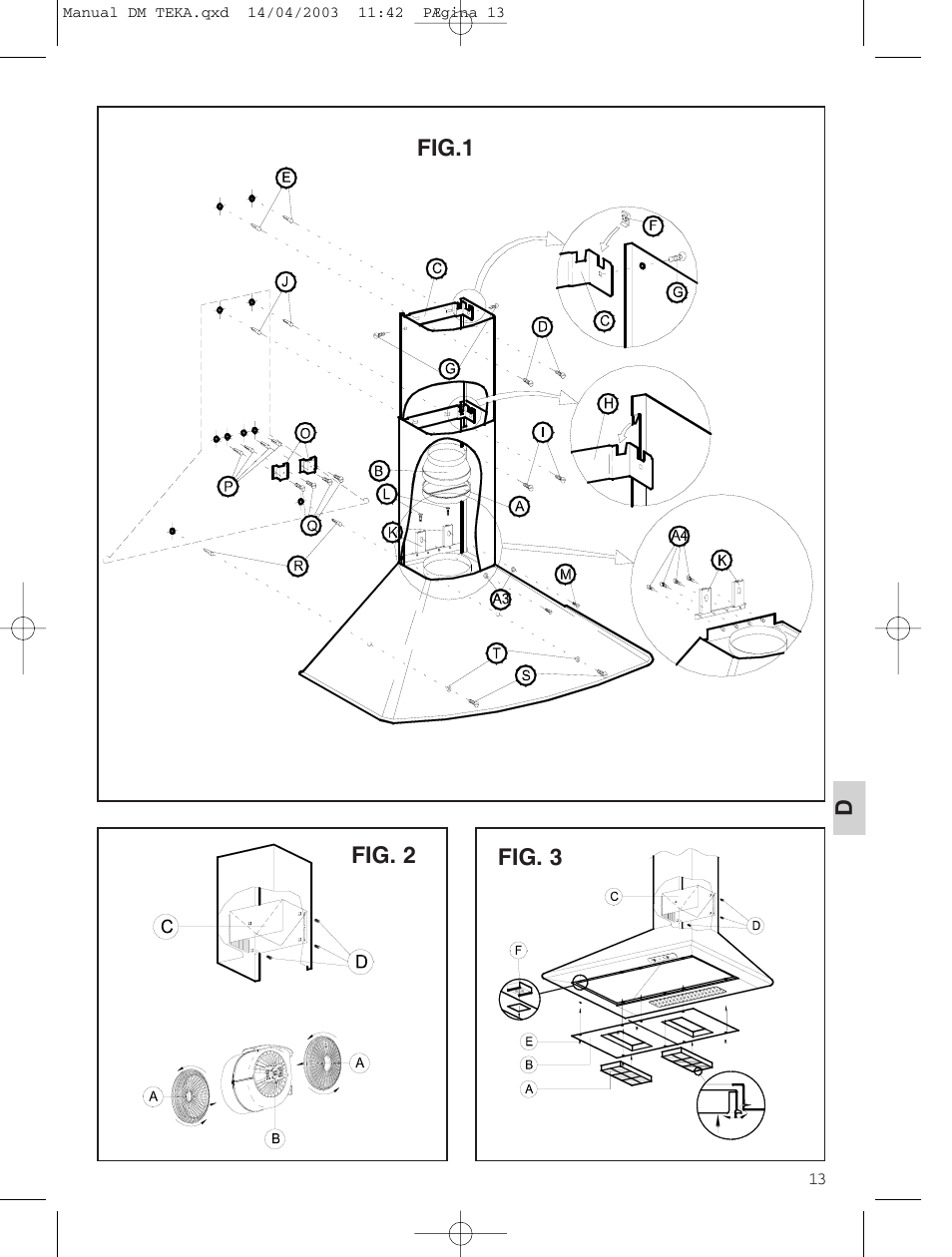 Teka DM 60_70_90 User Manual | Page 13 / 31