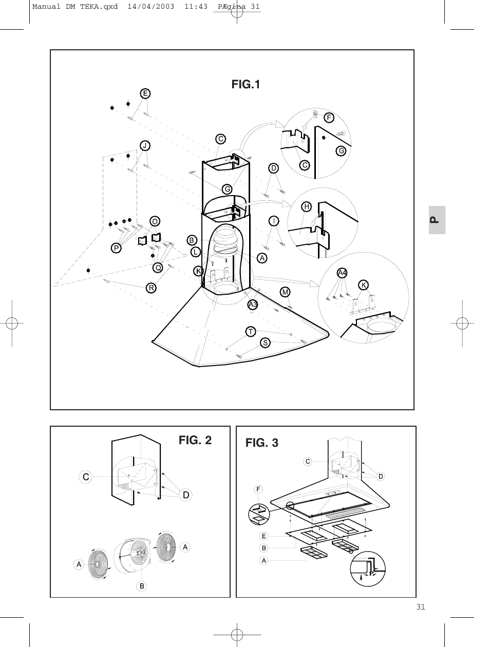 Teka DM 60_70_90 User Manual | Page 31 / 31