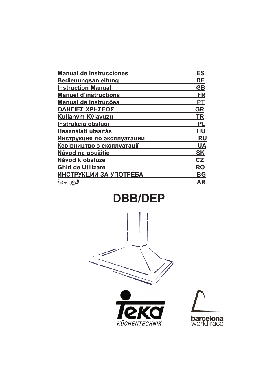 Teka DBB 60_70_90 User Manual | 36 pages